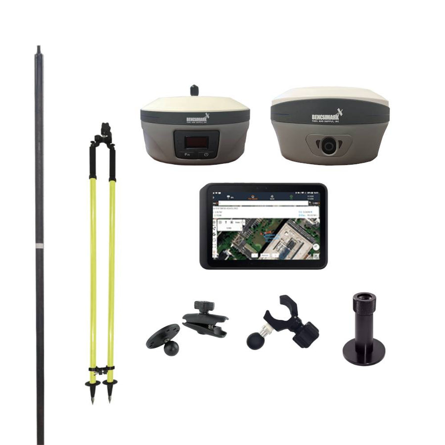 Benchmark Supply F8 and eBase Base & Rover Surveying Package | iBase-i89-BRSV