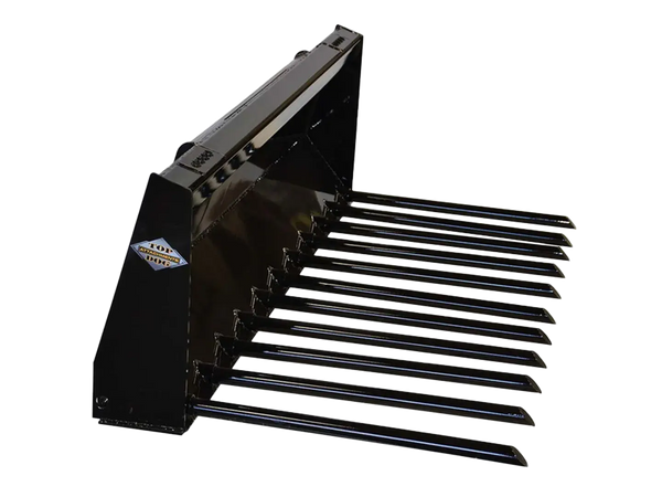 Manure Fork Bucket Top Dog Attachments