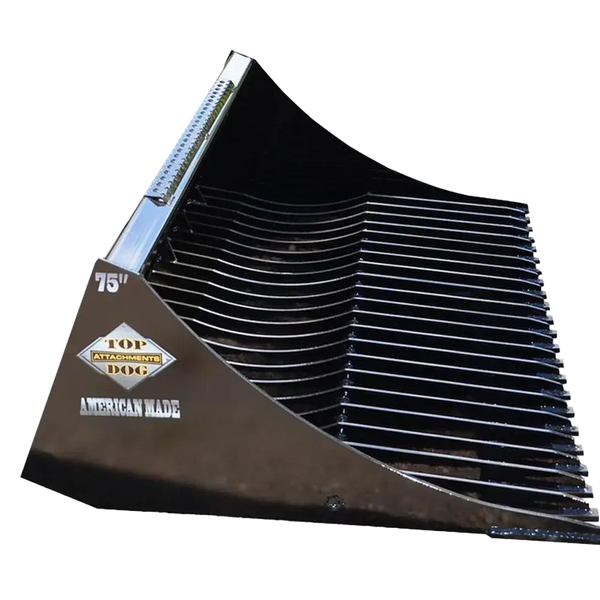 Rock Bucket Top Dog Attachments