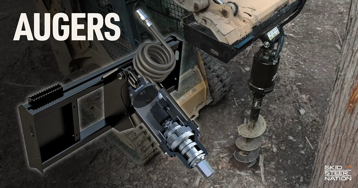 Skid Steer Auger Guide: GPM, Soil Type, and Choosing the Right Bits