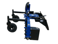 Thumbnail for It is a heavy-duty attachment that can be mounted to the three-point hitch of a tractor.