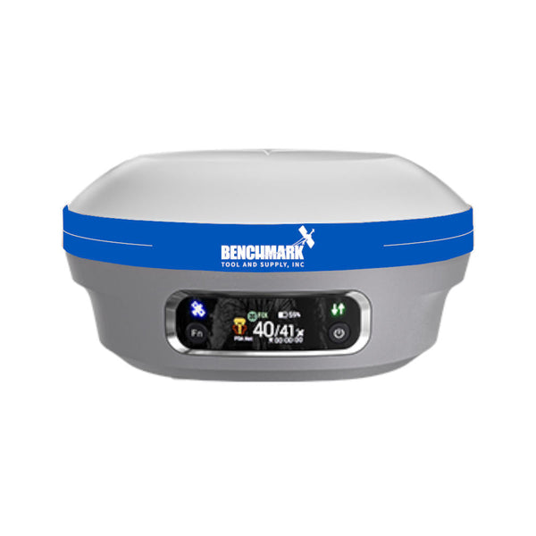 Benchmark Supply i83 IMU-RTK GNSS Receiver for high-accuracy machine positioning and grade control