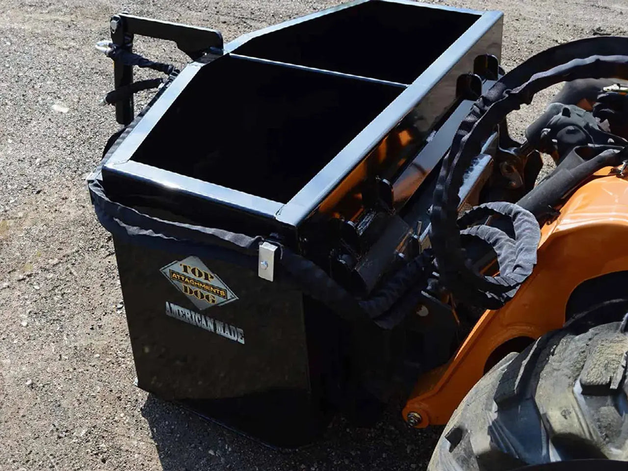 Concrete Bucket Top Dog Attachments