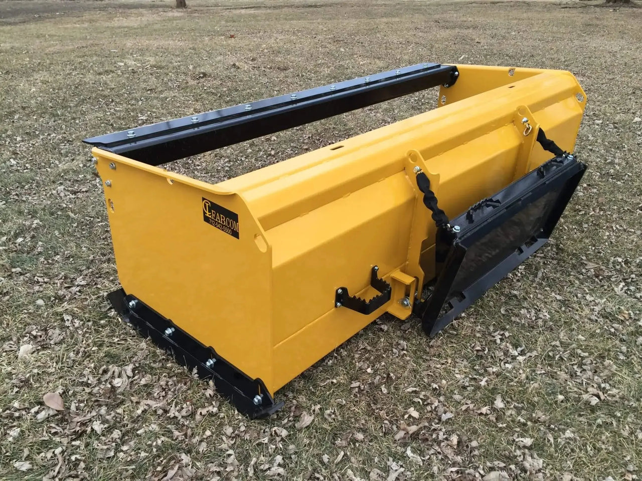 The CL Fab snow pusher is a popular attachment for skid-steer loaders in areas that get a lot of snow. It is known for its durability and effectiveness in pushing snow.