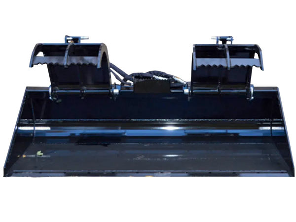Low Profile Dirt Bucket with Grapple Top Dog Attachments
