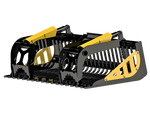Rock Bucket w/ Dual Grapple CL Fab