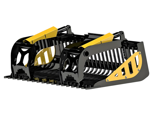 Rock Bucket w/ Dual Grapple CL Fab