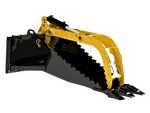 Stump Bucket w/ Grapple CL Fab