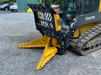 Thumbnail for Skid-steer loaders are often used in a variety of landscaping and construction applications, but they can also be equipped with attachments like grapple guards to make them more suitable for forestry work. Grapple guards can be a valuable asset for any contractor or landowner who needs to clear trees or brush from their property.